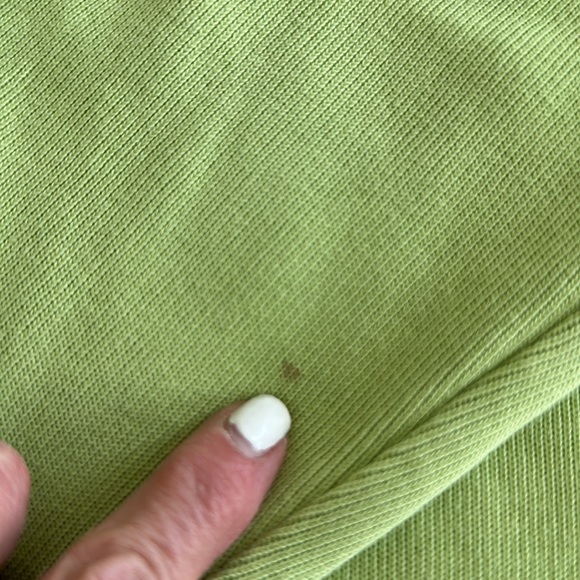 Tommy Bahama mens quarter zip in green, size large, smoke-free home. - Picture 6 of 7